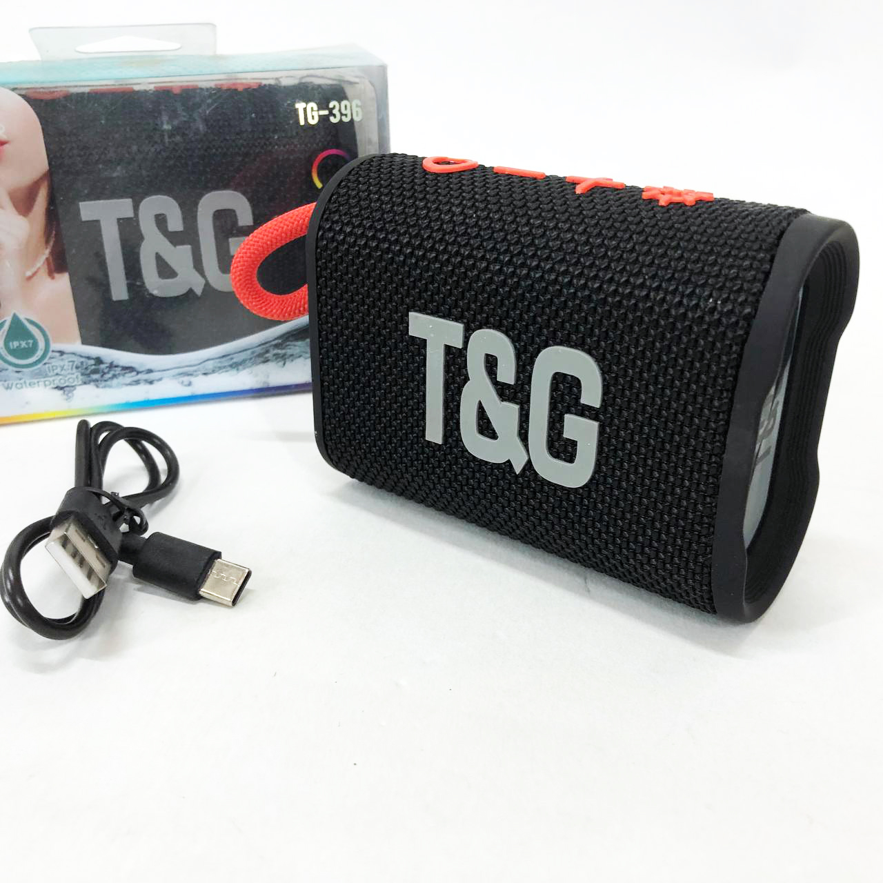 Bluetooth-колонка TG396. Цвет: черный
