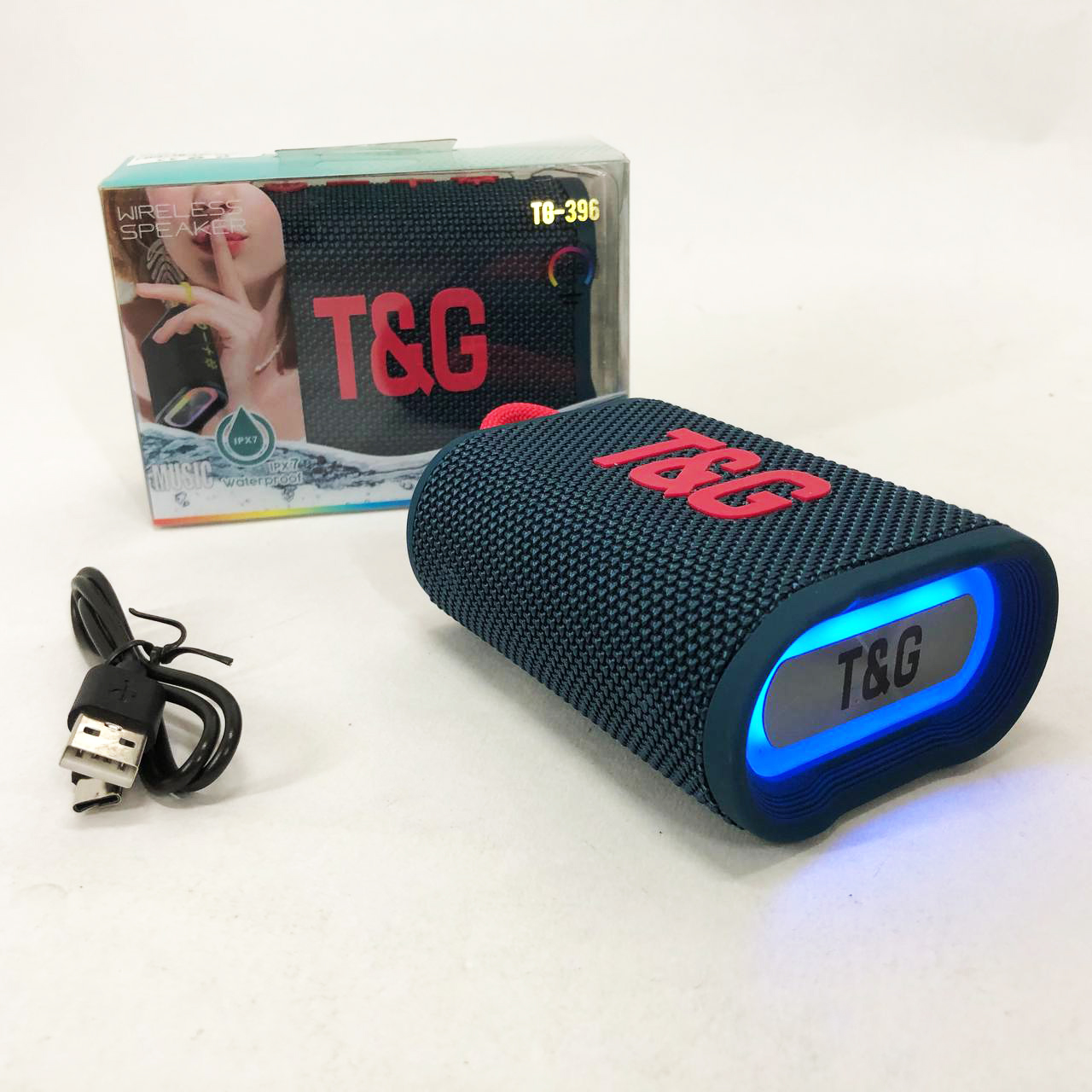 Bluetooth-колонка TG396. Цвет: синий