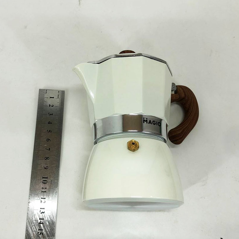 Гейзерная кофеварка Magio MG-1007 150 мл, гейзерная кофеварка из нержавейки, кофеварка для дома