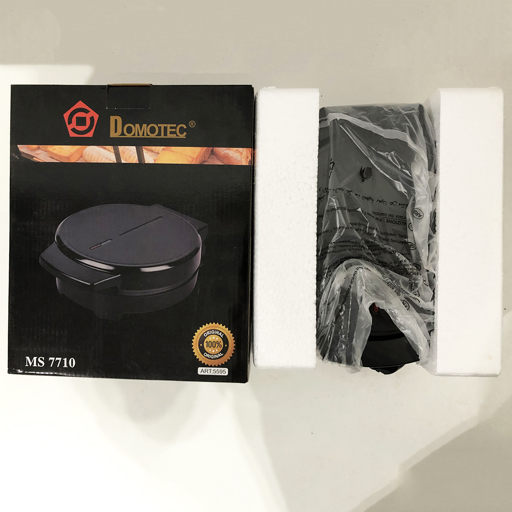 Вафельница DOMOTEC MS-7710, вафельница электрическая бытовая, электровафельница, мультипекарь вафельница
