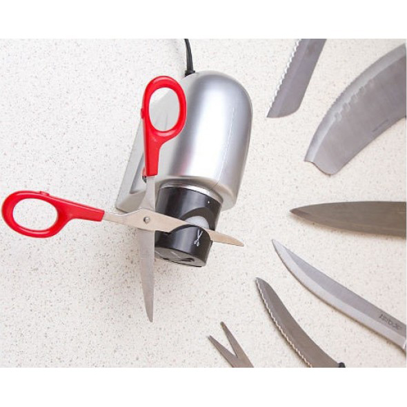 Электрическая точилка для ножей и ножниц ELECTRIC SHARPENER 220В, Электронная точилка для заточки ножей