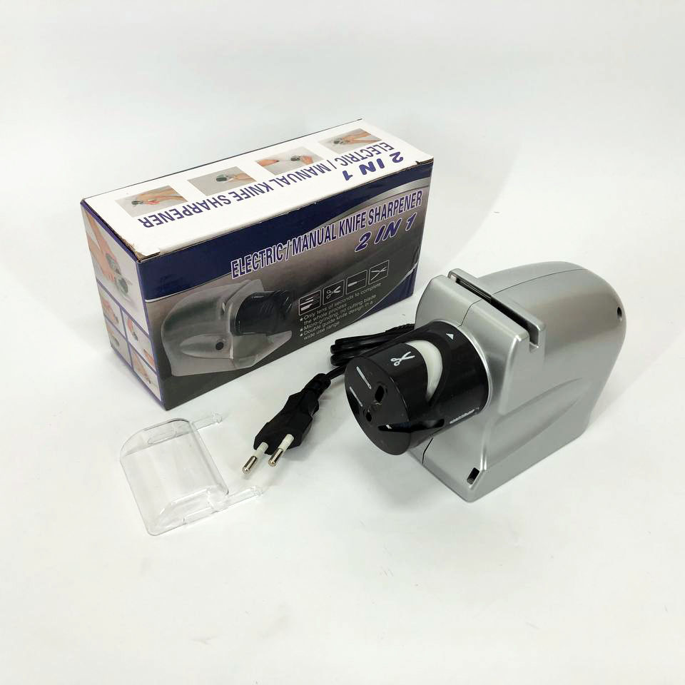 Электрическая точилка для ножей и ножниц ELECTRIC SHARPENER 220В, Электронная точилка для заточки ножей