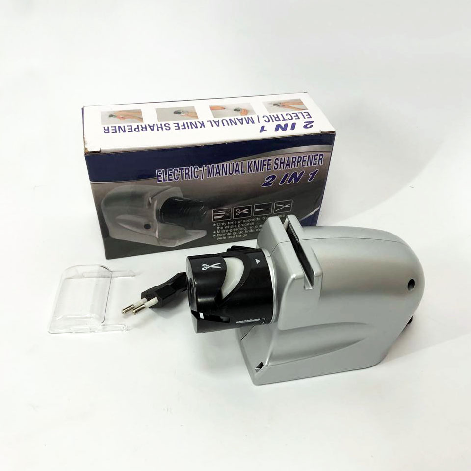 Электрическая точилка для ножей и ножниц ELECTRIC SHARPENER 220В, Электронная точилка для заточки ножей