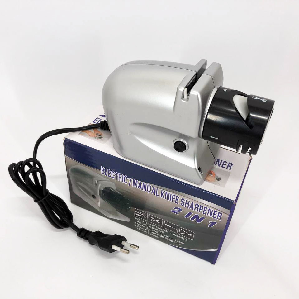 Электрическая точилка для ножей и ножниц ELECTRIC SHARPENER 220В, Электронная точилка для заточки ножей