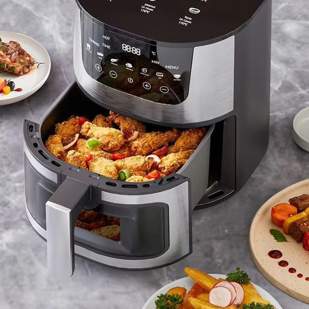 Аэрофритюрница для жарки без масла Domotec MS-3221 3500W 7 л