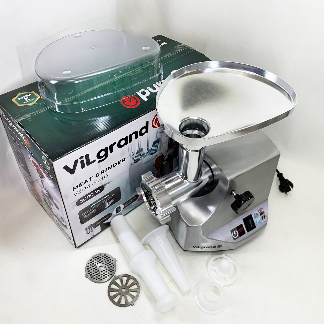 Мясорубка ViLgrand V304-SMG