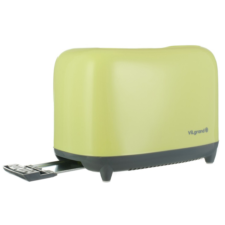 Тостер VILGRAND VT0722P. Цвет: зеленый