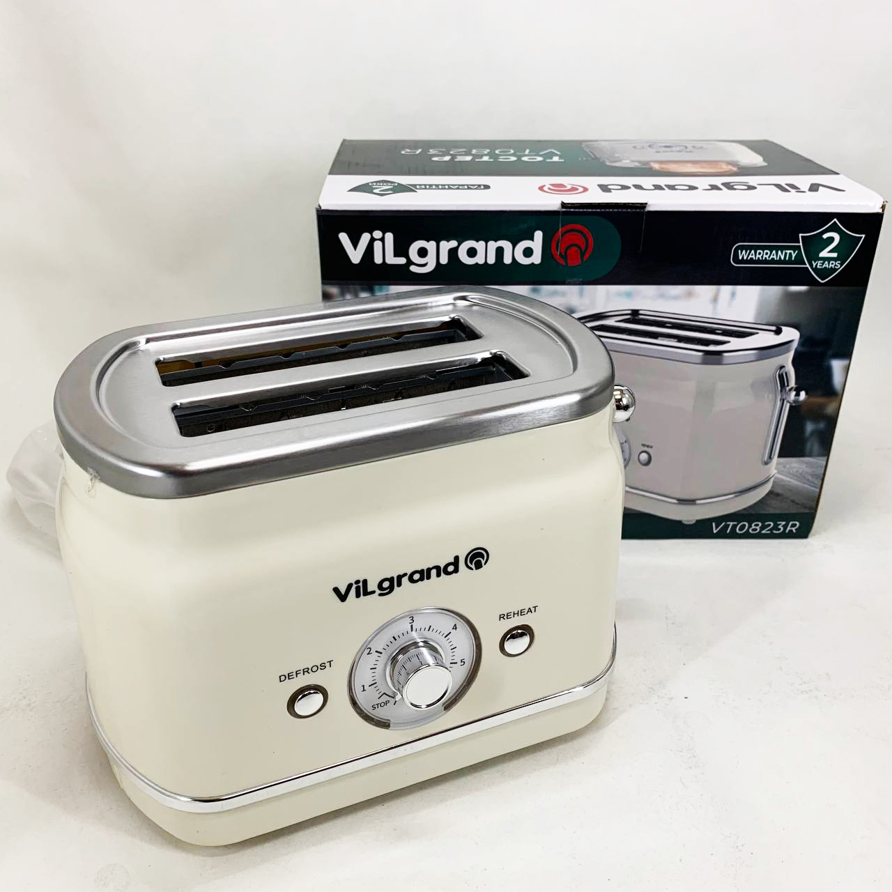 Тостер ViLgrand VT0823R