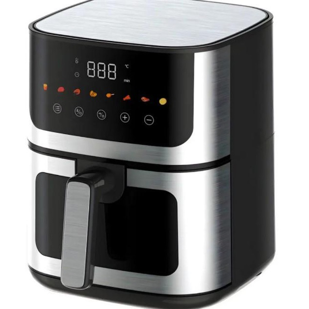 Аэрогриль Rainberg RB-2268 4200W аэрофритюрница безмасляная без масла с регулировкой температуры 8 л