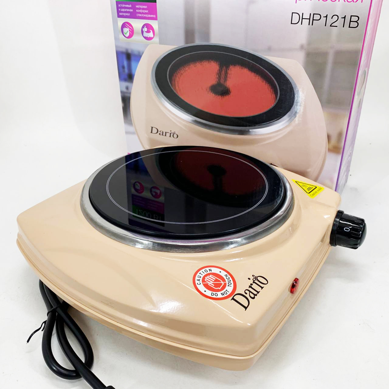 Настольная плита электрическая DARIO DHP121B