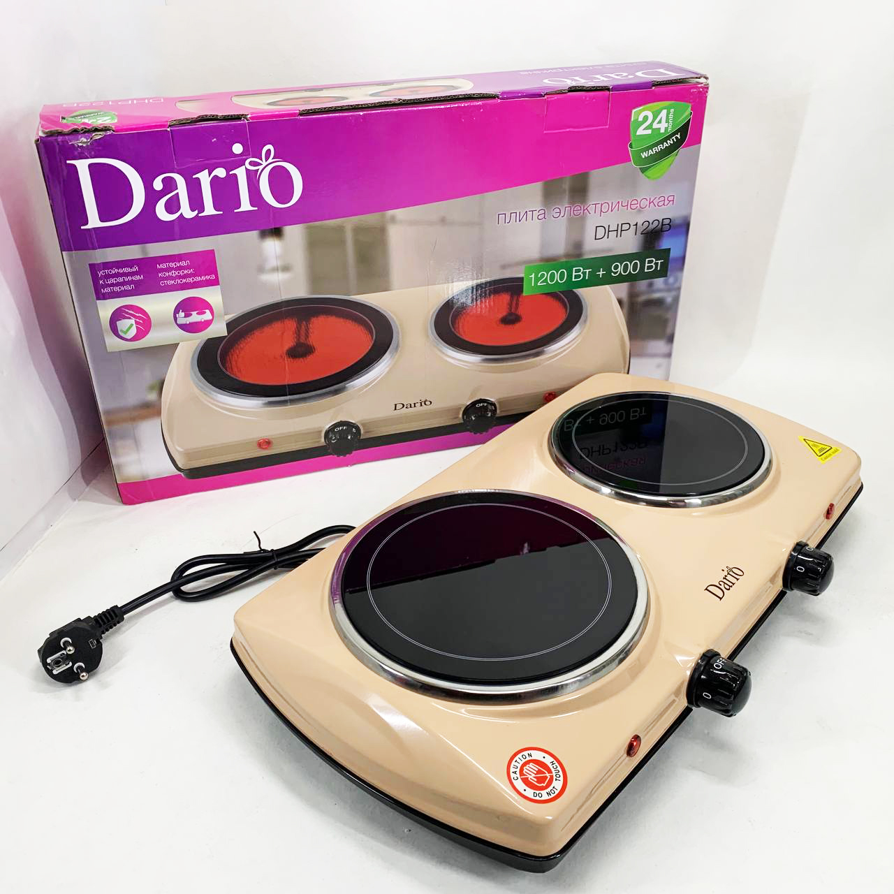 Плита настольная инфракрасная DARIO DHP122B