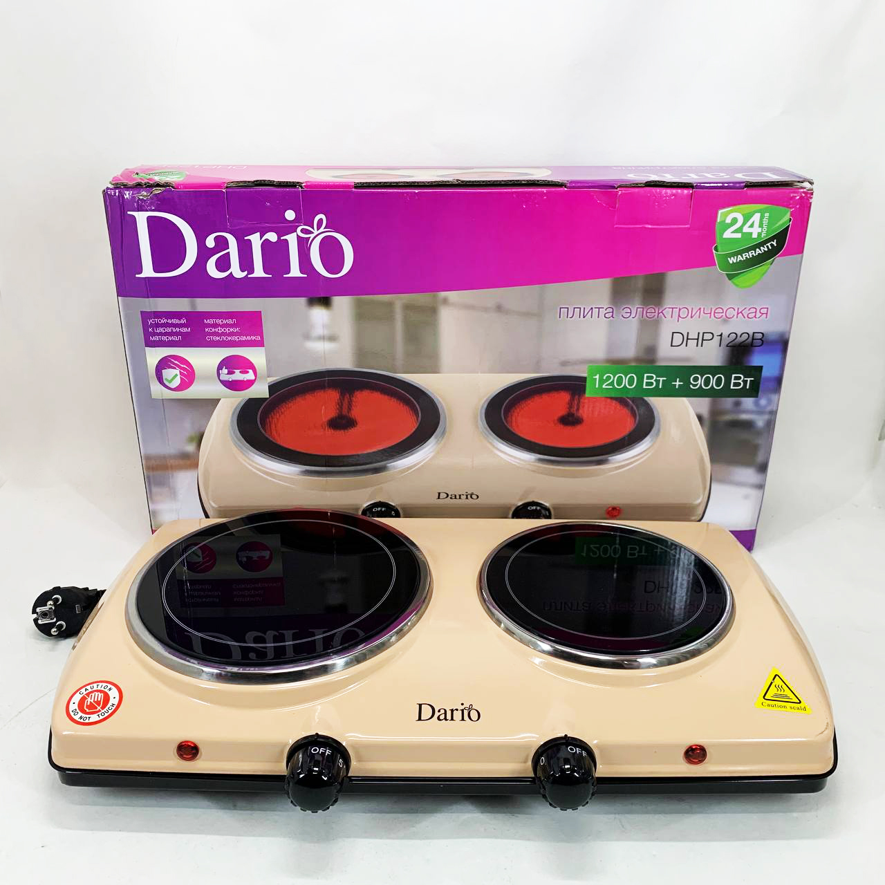 Плита настольная инфракрасная DARIO DHP122B