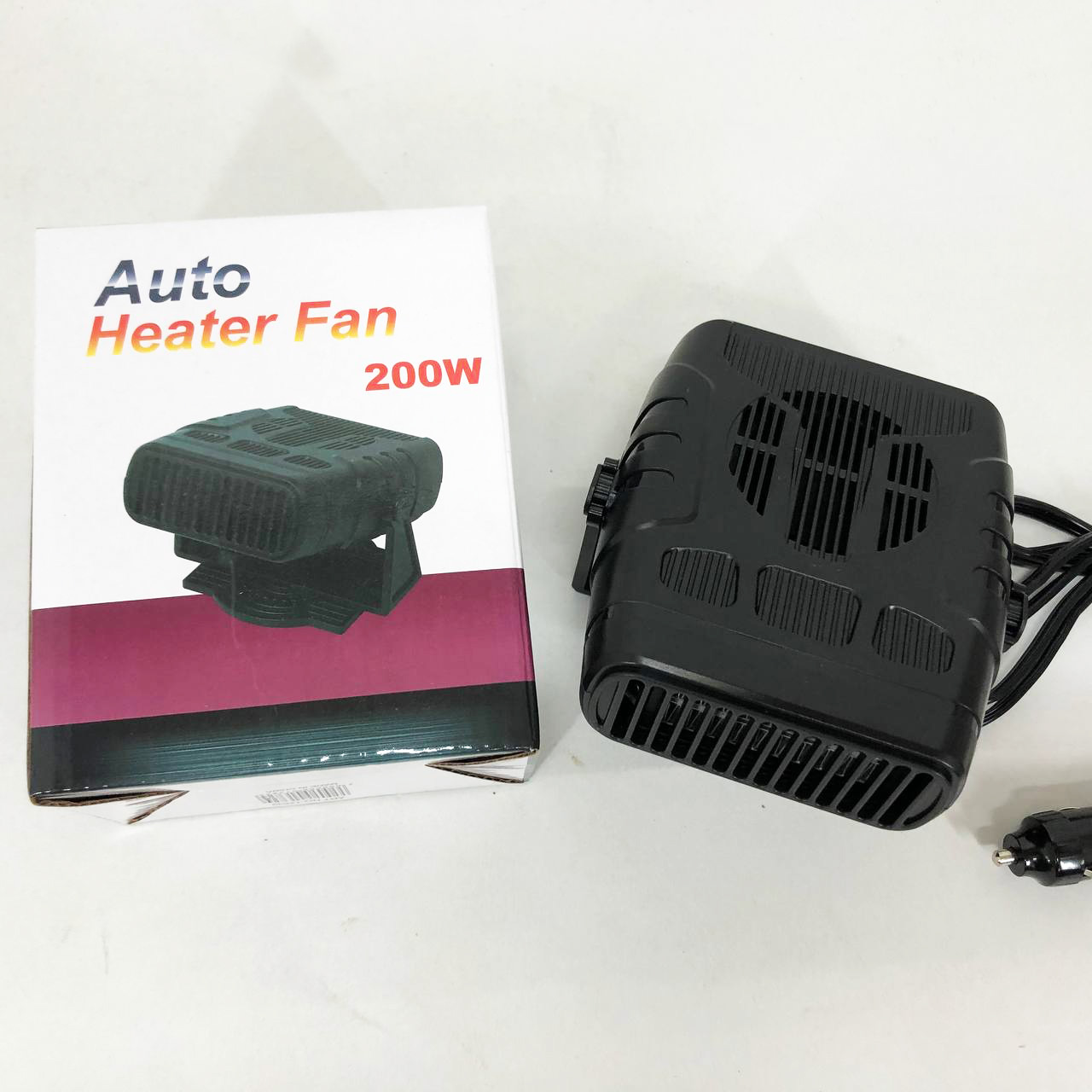 Тепловентилятор автомобильный Car Fan CF-701, дуйка для авто, Универсальный обогреватель в машину