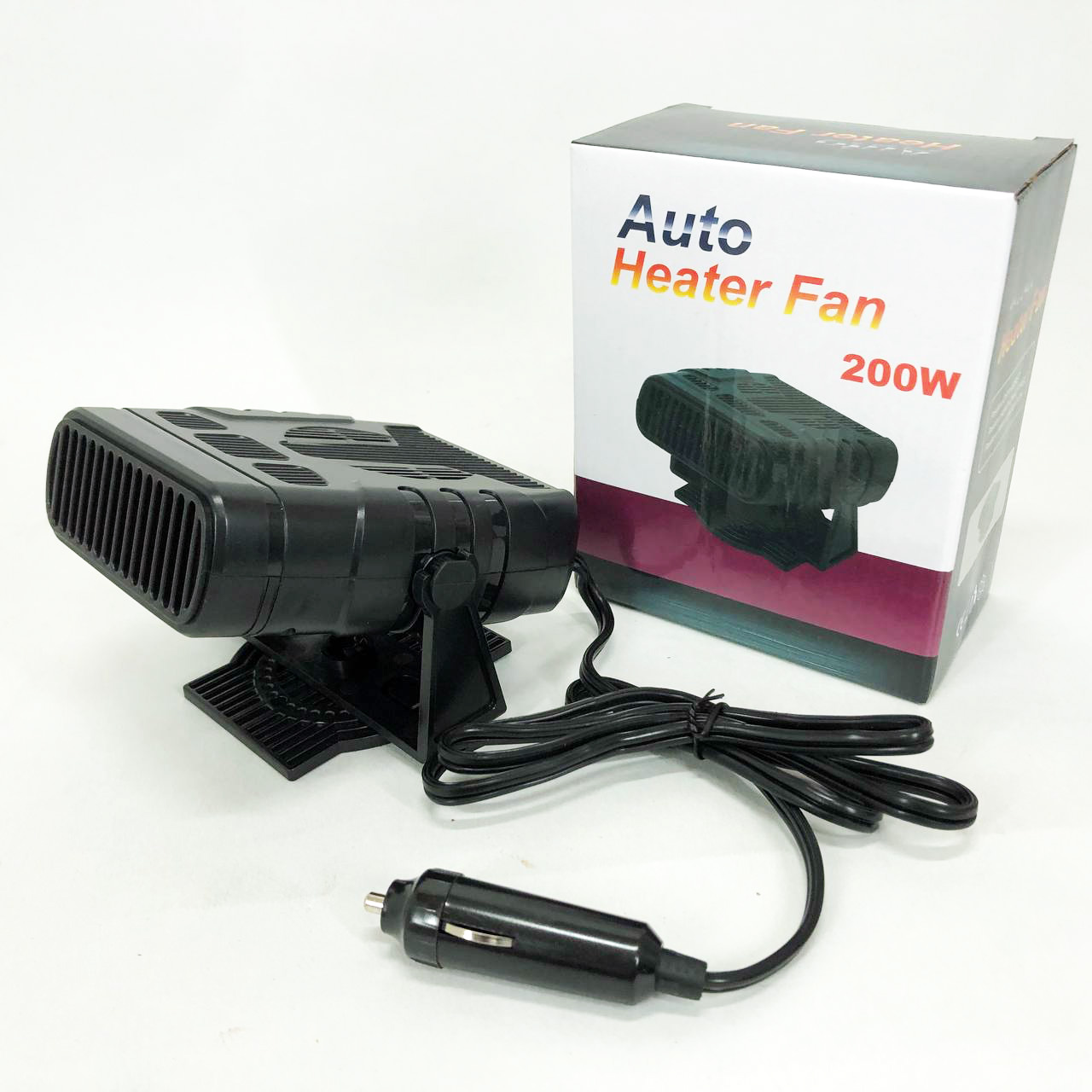 Тепловентилятор автомобильный Car Fan CF-701, дуйка для авто, Универсальный обогреватель в машину