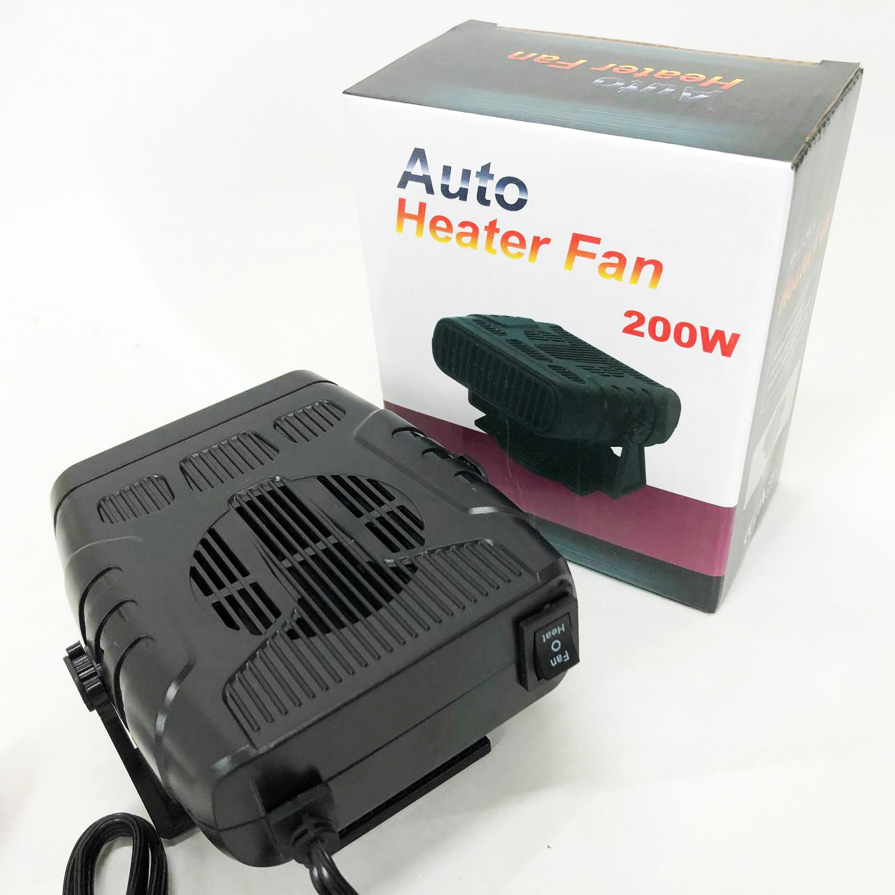 Тепловентилятор автомобильный Car Fan CF-701, дуйка для авто, Универсальный обогреватель в машину