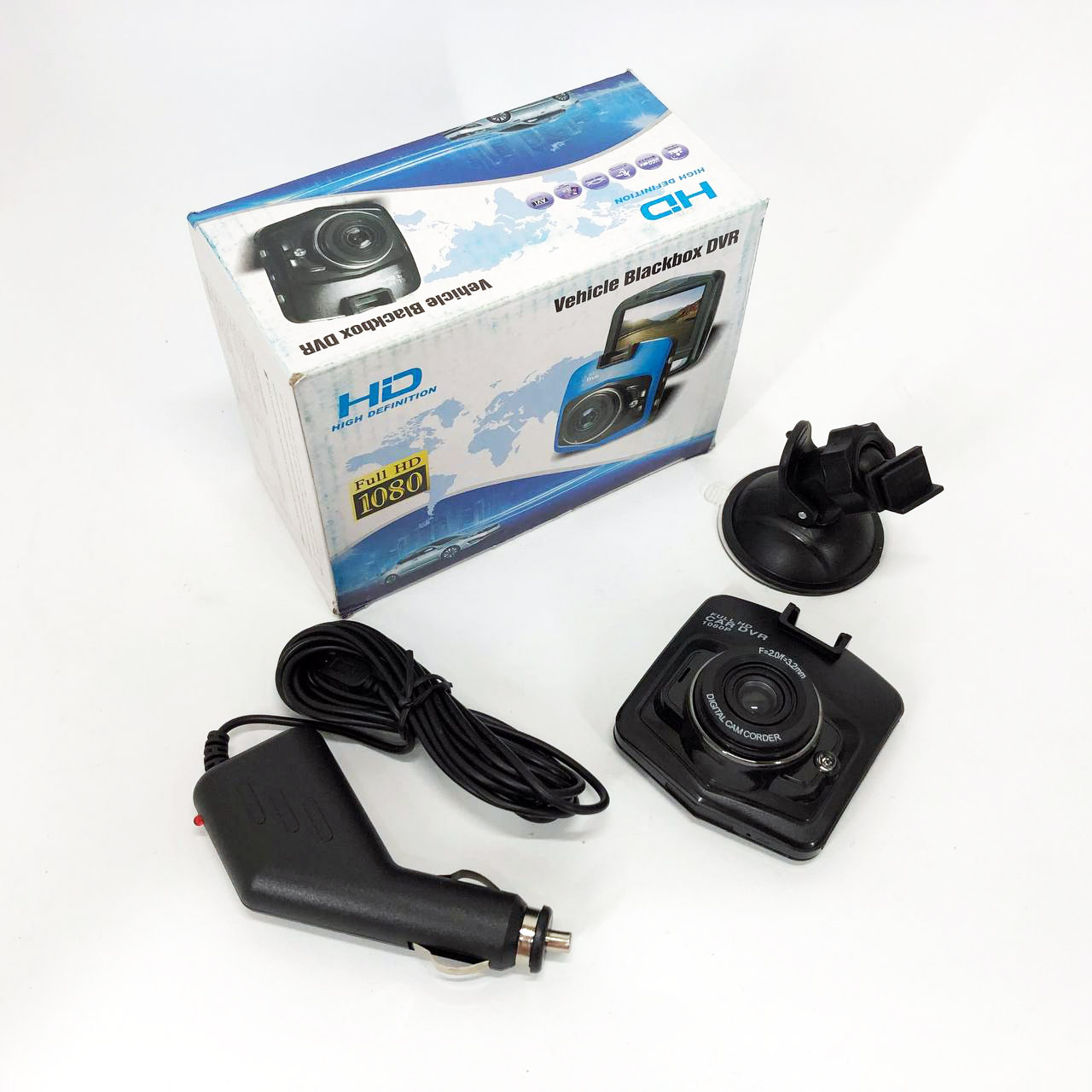 Автомобильный видеорегистратор 258 LCD 2.4 1080P Full HD G-sensor, Регистратор в машин