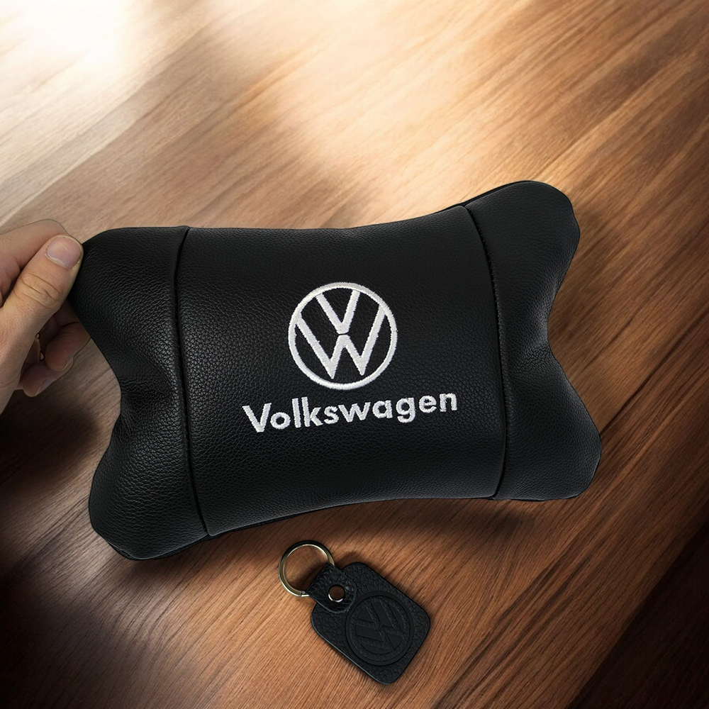 Кожаная подушка на подголовник Volkswagen – ортопедическая для авто