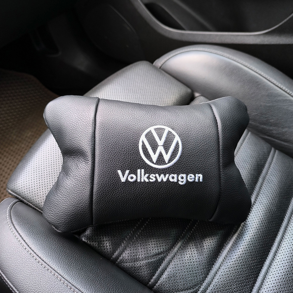 Кожаная подушка на подголовник Volkswagen – ортопедическая для авто
