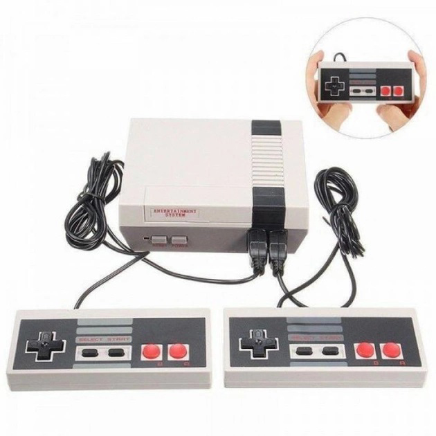 Игровая консоль приставка два джойстика GAME NES 620 / 7724, Приставки денди, Детские игровые приставки