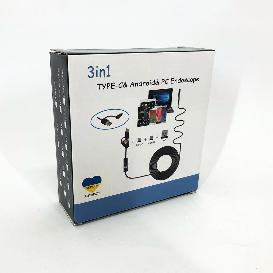 Usb камера эндоскоп, Usb эндоскоп для андроид, Автомобильный эндоскоп с поворотной камерой