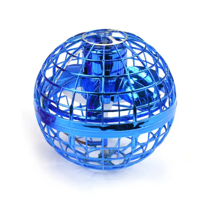 Летающий шар спиннер светящийся flynova, Летающий шар-спинер, Летающий светящийся мяч