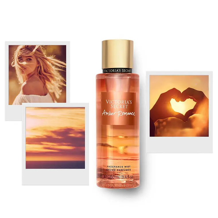 Парфюмированный спрей для тела Victoria's Secret Amber Romance 250 мл, original