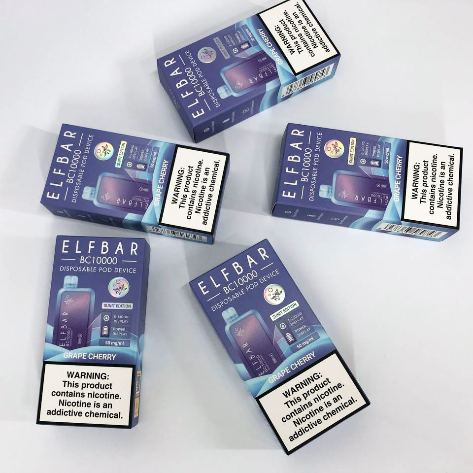 Elf Bar BC10000. Виноград Вишня (Grape Cherry)