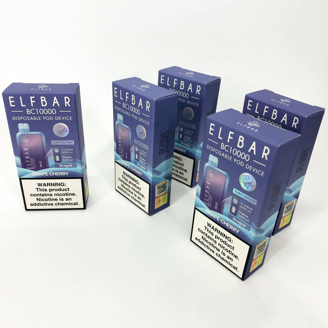 Elf Bar BC10000. Виноград Вишня (Grape Cherry)