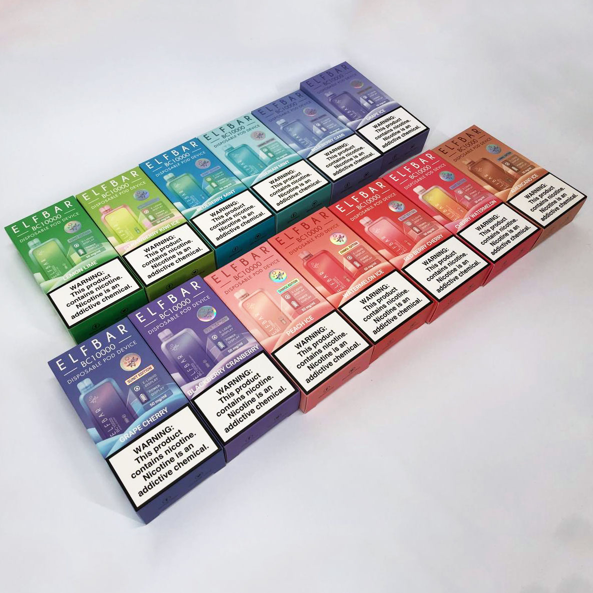 Elf Bar BC10000. Виноград Вишня (Grape Cherry)