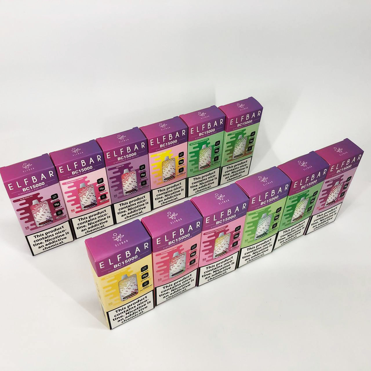 Elf Bar BC15000 5% 15000тяг. Виноград Клюква (Grape Cranberry)
