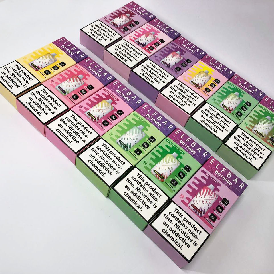 Elf Bar BC15000 5% 15000тяг. Виноград Клюква (Grape Cranberry)