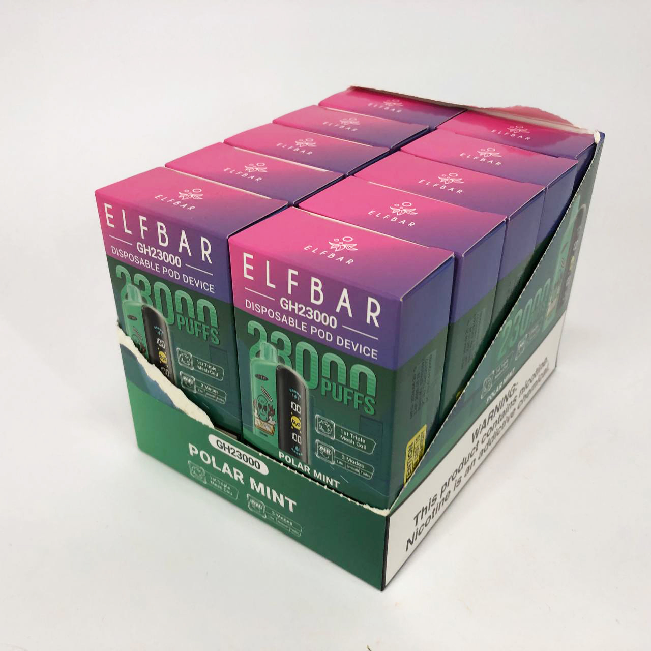 ELF BAR GH 23000 5%. Полярная Мята (Polar Mint)