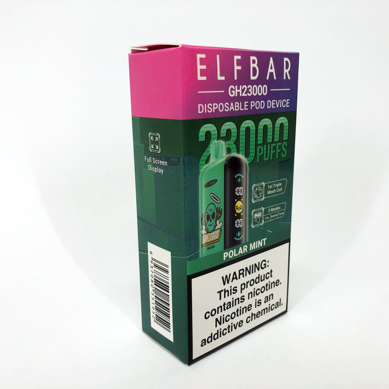 ELF BAR GH 23000 5%. Полярная Мята (Polar Mint)