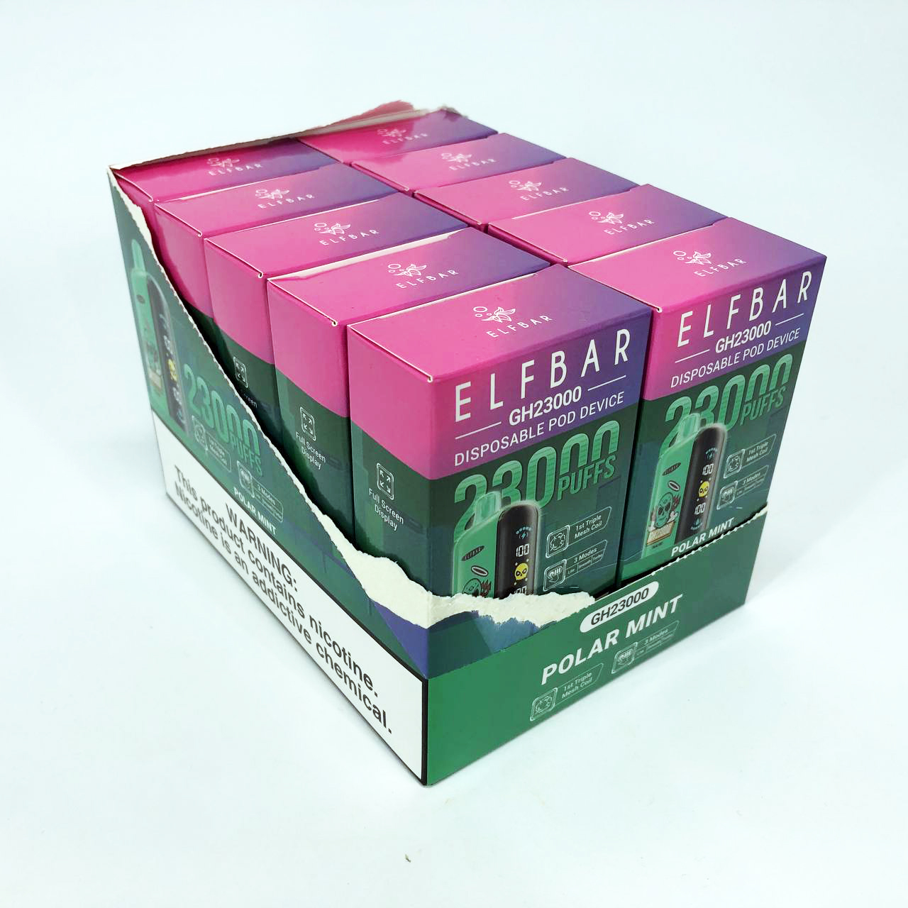 ELF BAR GH 23000 5%. Полярная Мята (Polar Mint)