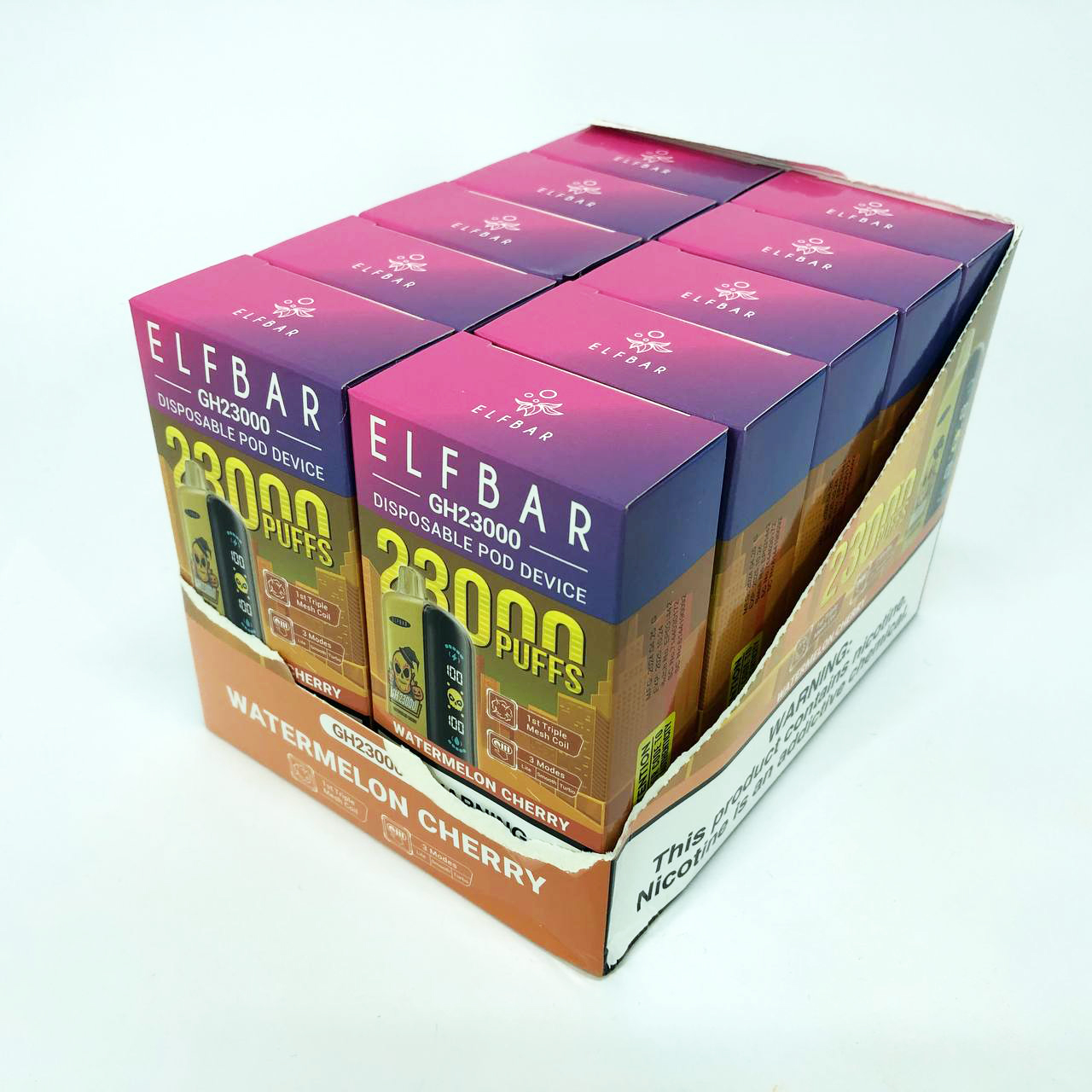 ELF BAR GH 23000 5%. Арбуз Вишня (Watermelon Cherry)