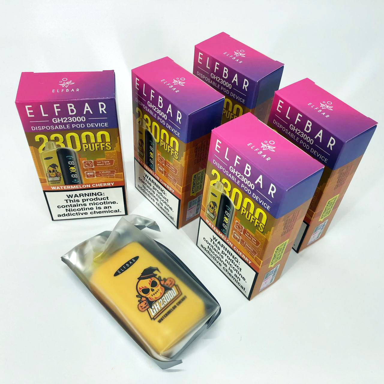 ELF BAR GH 23000 5%. Арбуз Вишня (Watermelon Cherry)