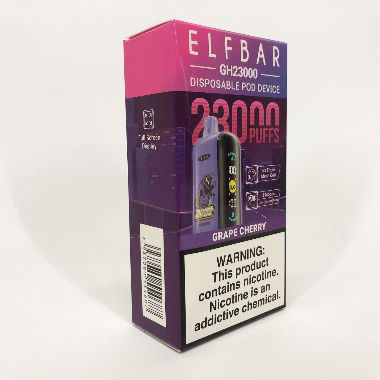 ELF BAR GH 23000 5%. Виноград Вишня (Grape Cherry)