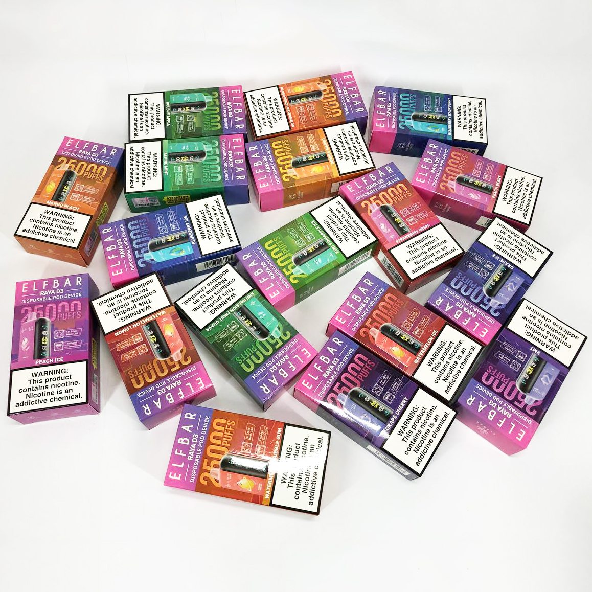 Elf Bar Raya D3 25000. Ягоды (Vimto)