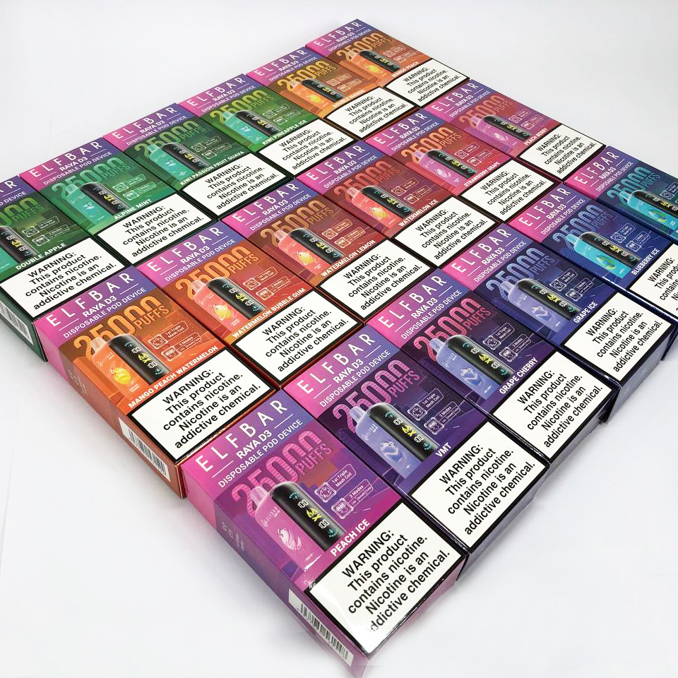 Elf Bar Raya D3 25000. Арбуз (Watermelon Ice)