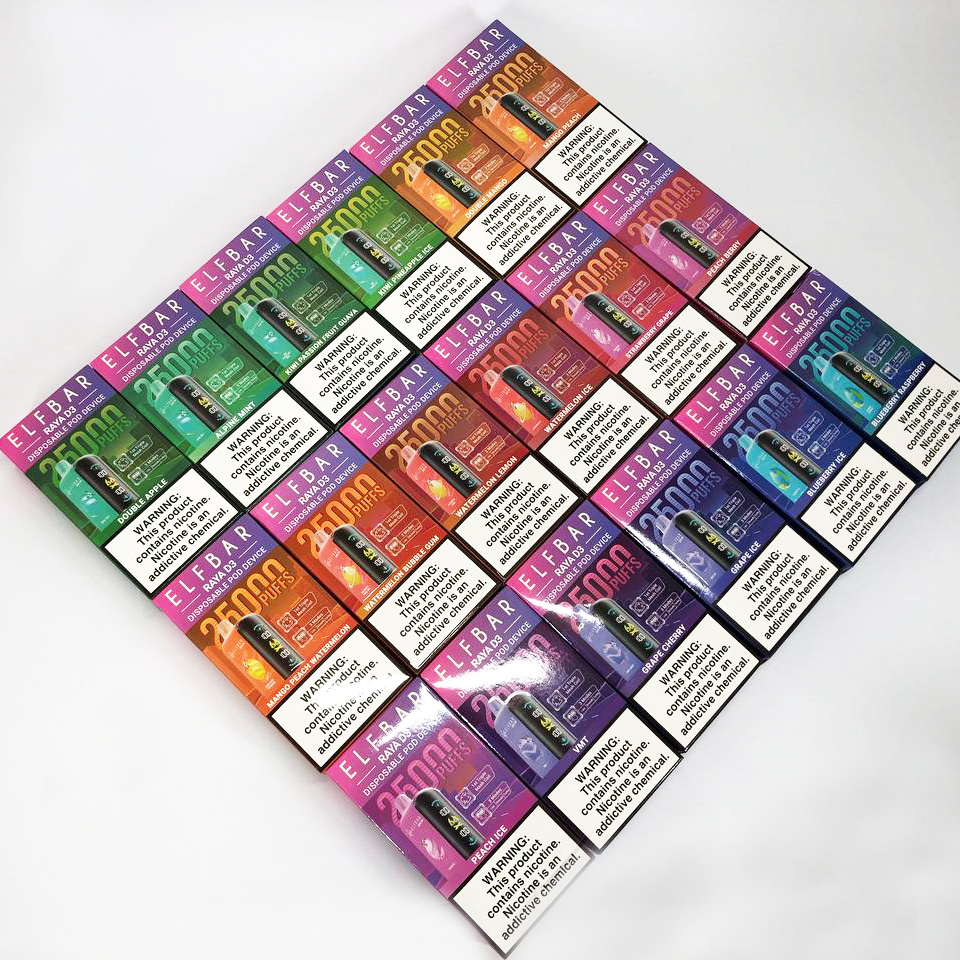 Elf Bar Raya D3 25000. Арбуз (Watermelon Ice)