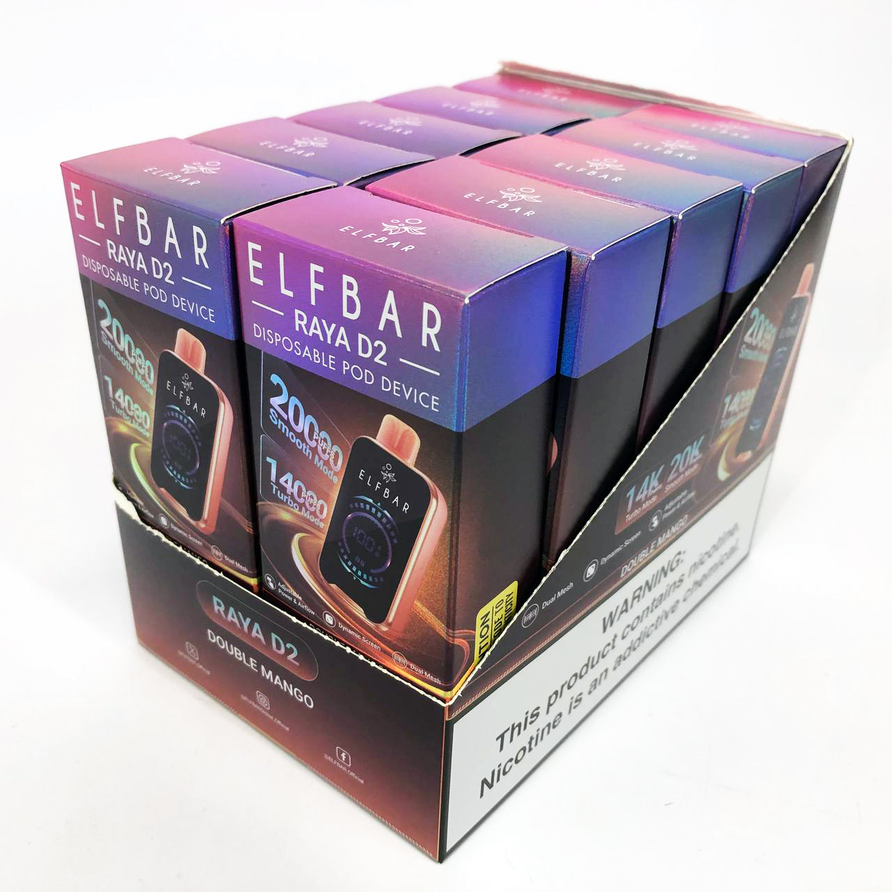 ELF BAR RAYA D2 20000. Манго (Double Mango)