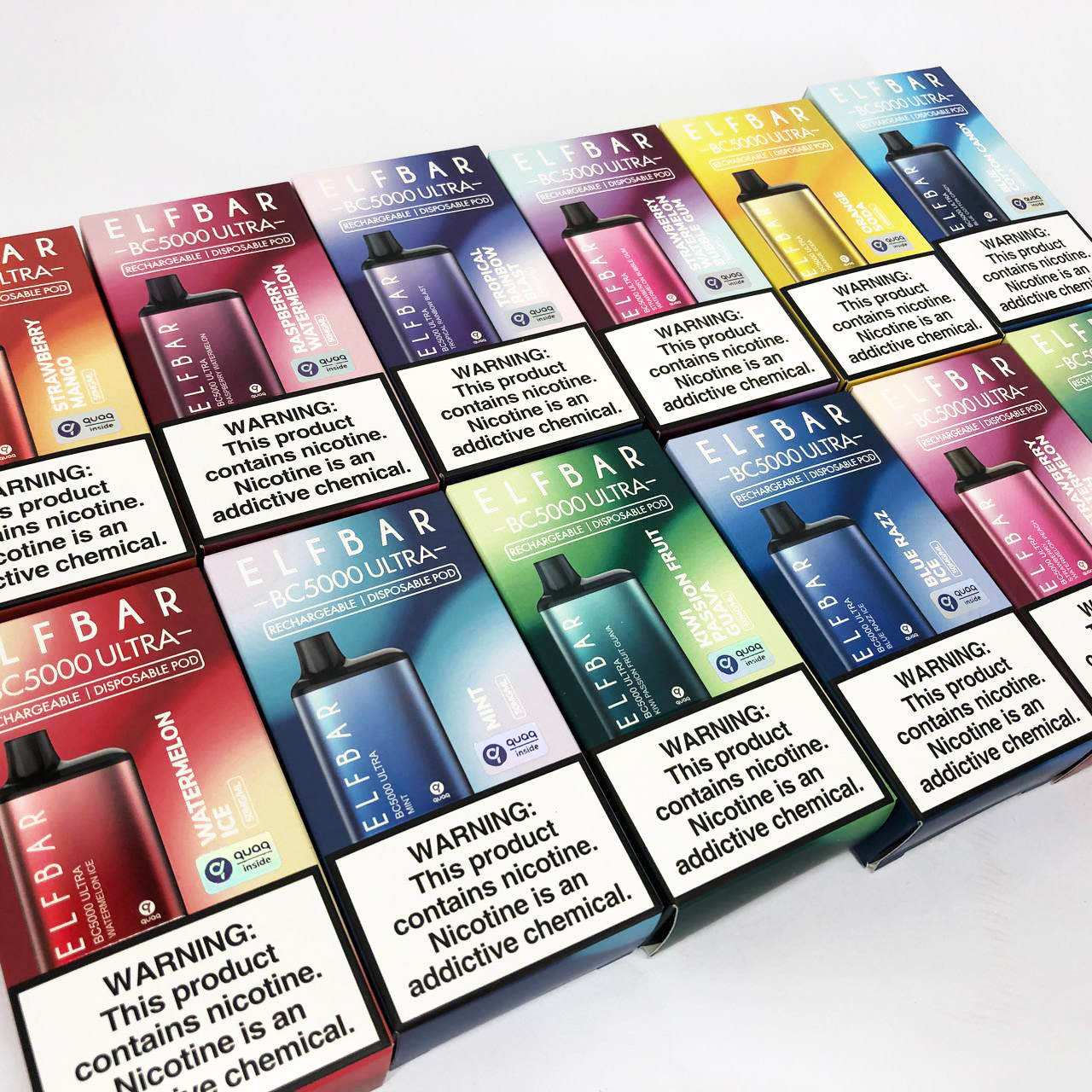Elf Bar BC5000 Ultra. Киви Маракуйя Гуава (Kiwi Passion Fruit Guava)