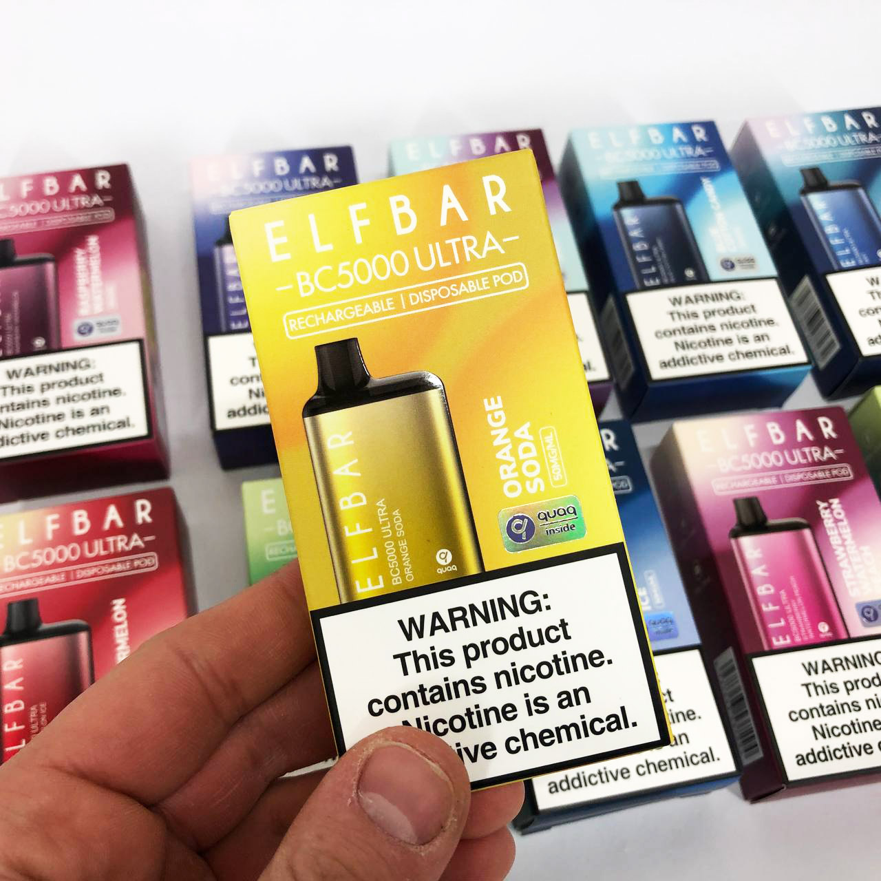 Elf Bar BC5000 Ultra. Апельсиновая газировка (Orange Soda)