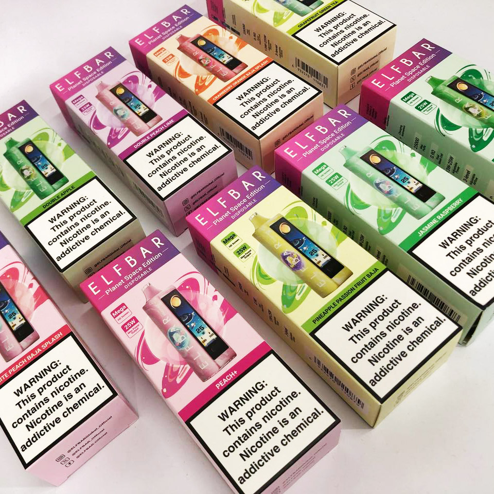 ELF BAR Planet 25000. Мята (Sea Breeze Mint)