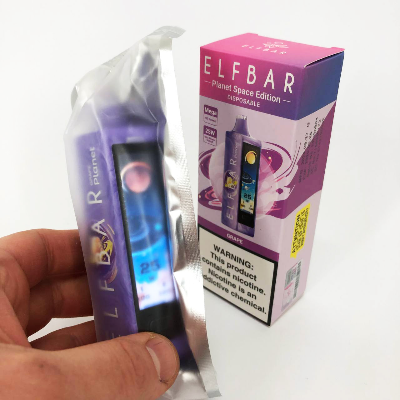 ELF BAR Planet 25000. Виноград (Grape)