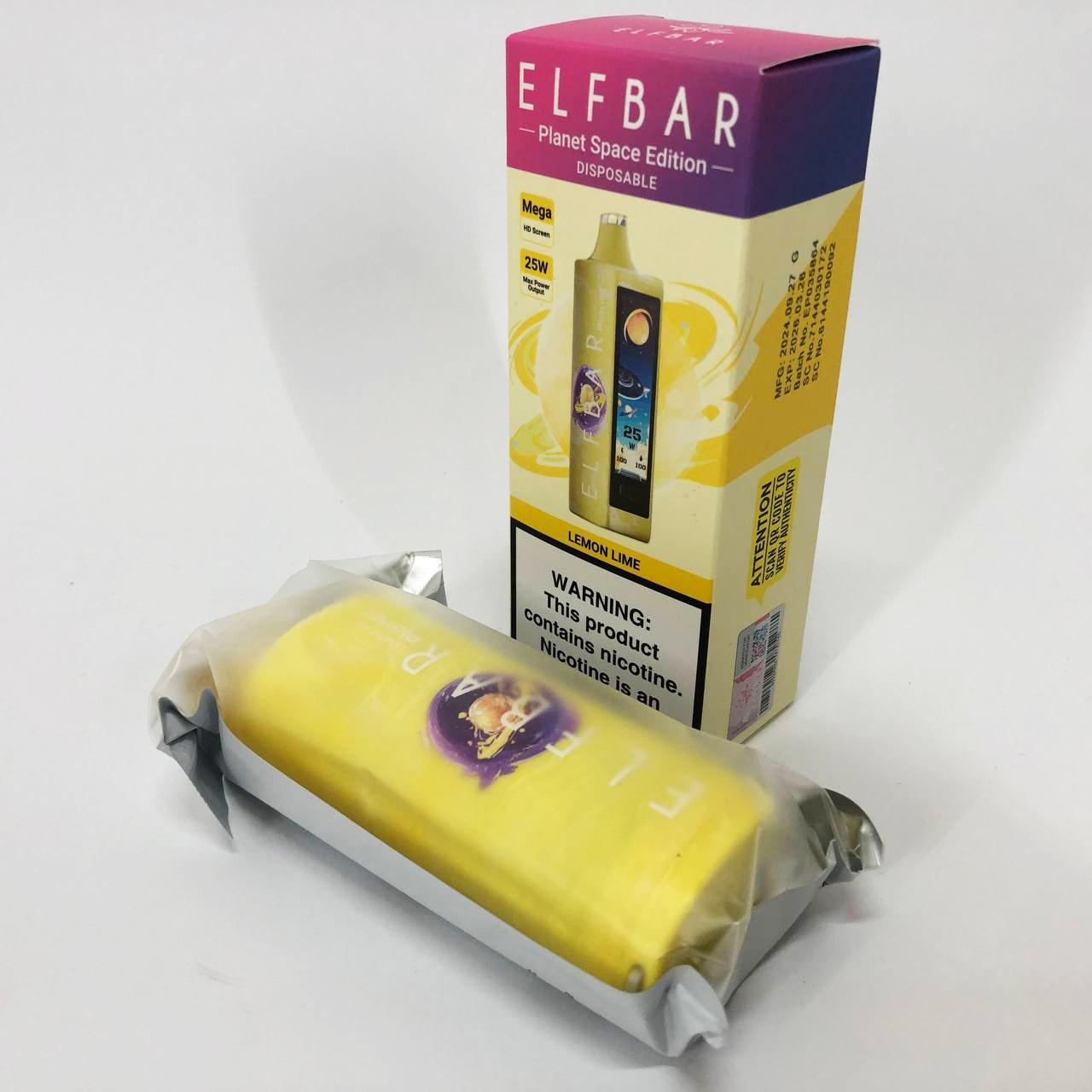 ELF BAR Planet 25000. Лимон Лайм (Lemon Lime)