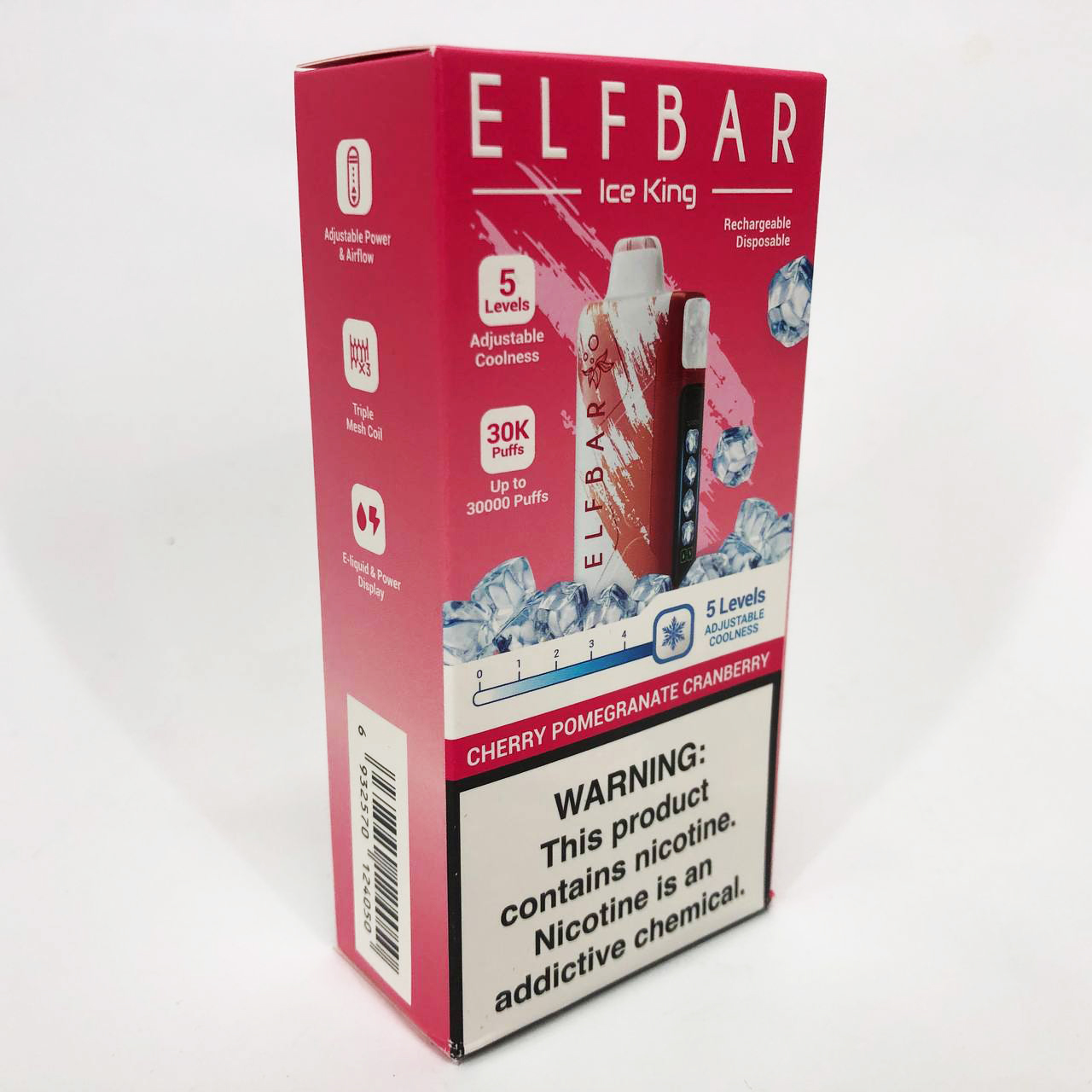 Elf Bar Ice King 30000. Вишня Гранат Журавлина (Cherry Pomegranate Cranberry)