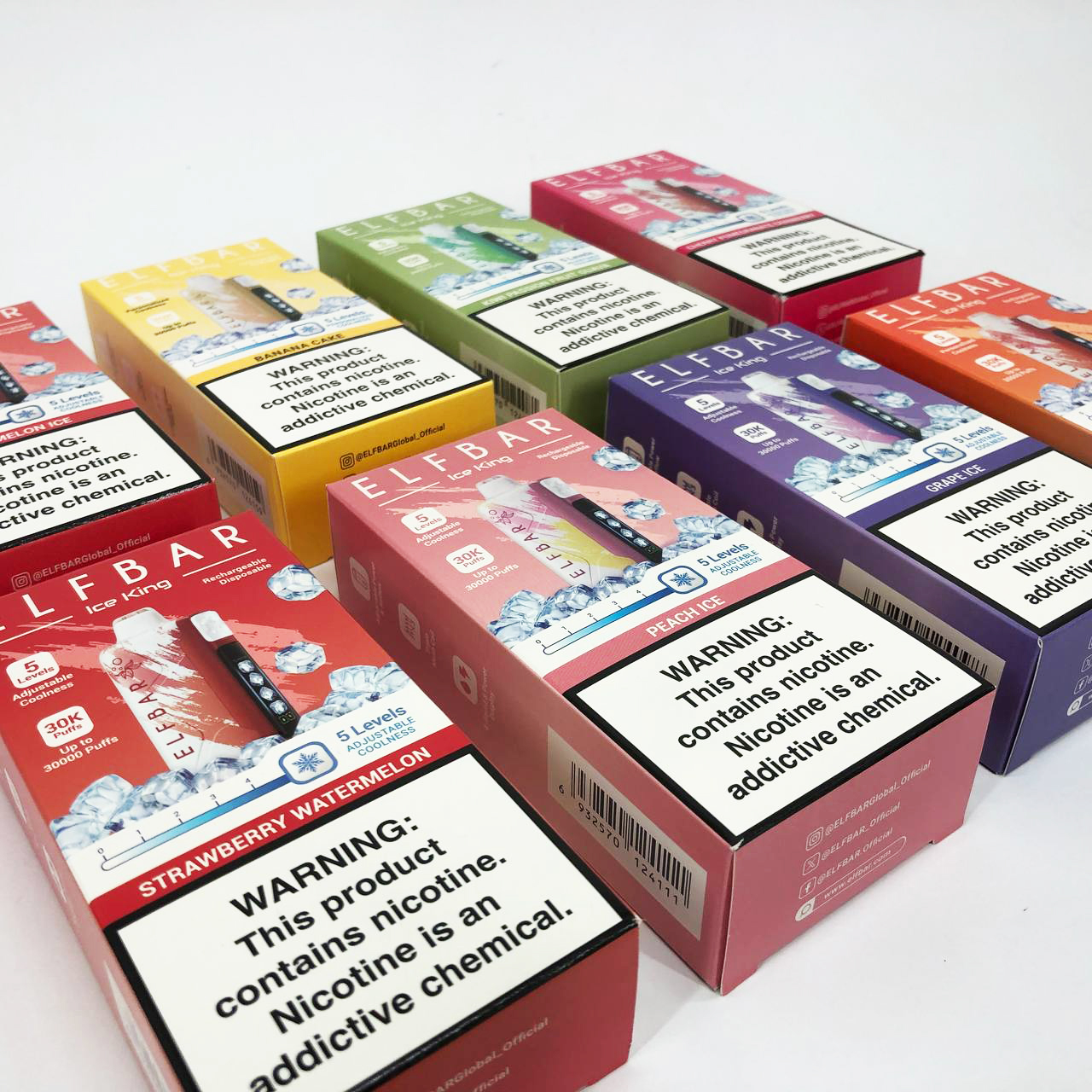 Elf Bar Ice King 30000. Вишня Гранат Журавлина (Cherry Pomegranate Cranberry)