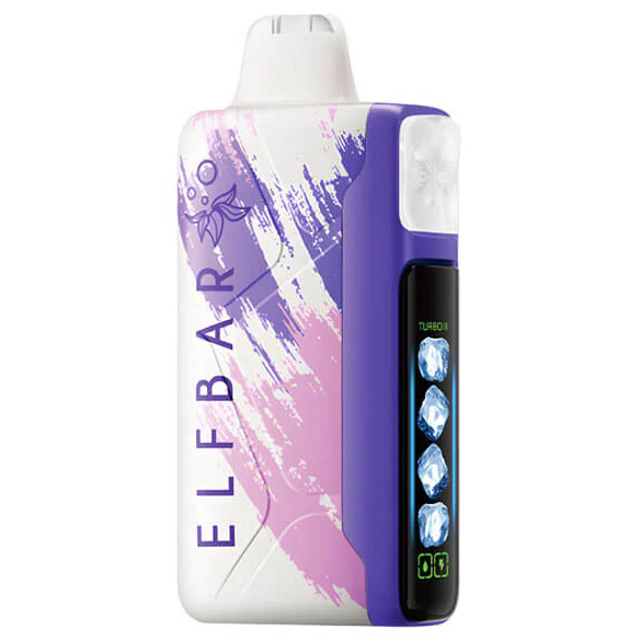 Elf Bar Ice King 30000. Виноград (Grape Ice)
