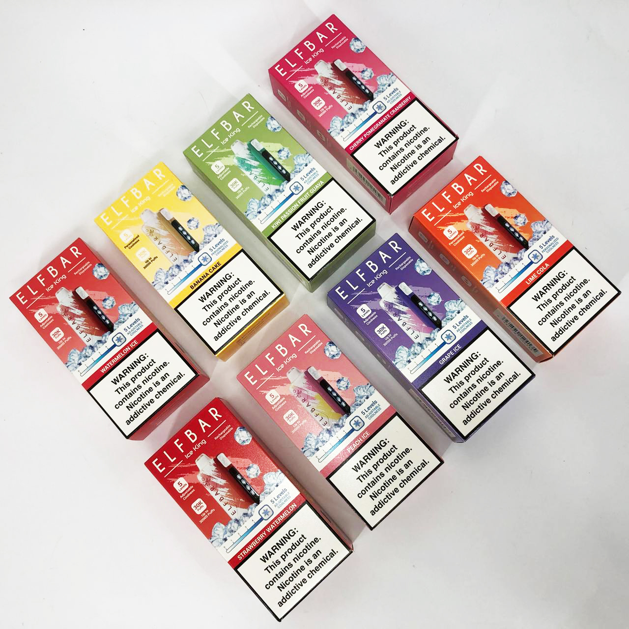 Elf Bar Ice King 30000. Киви Маракуйя Гуава (Kiwi Passion Fruit Guava)